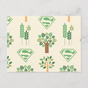 Supergirl Trees Briefkaart