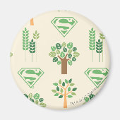 Supergirl Trees Magneet (Voorkant)
