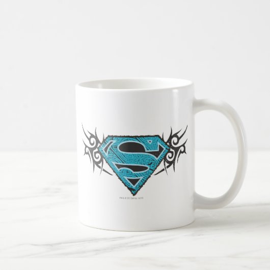 Supergirl Tribal Pattern-Logo Koffiemok (Rechts)