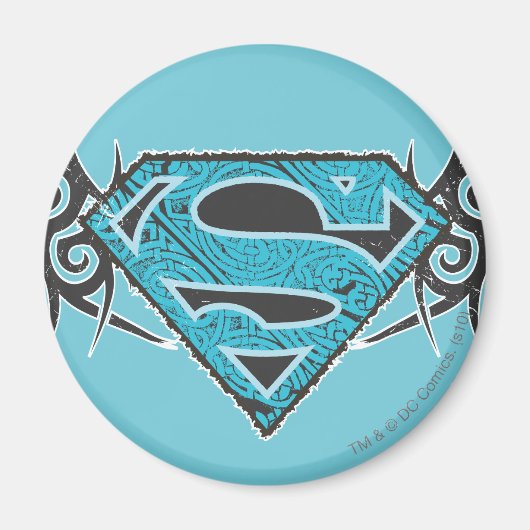 Supergirl Tribal Pattern-Logo Magneet (Voorkant)