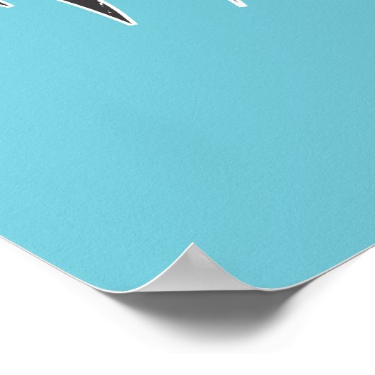 Supergirl Tribal Pattern-Logo Poster (Hoek)