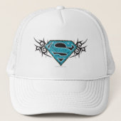 Supergirl Tribal Pattern-Logo Trucker Pet (Voorkant)
