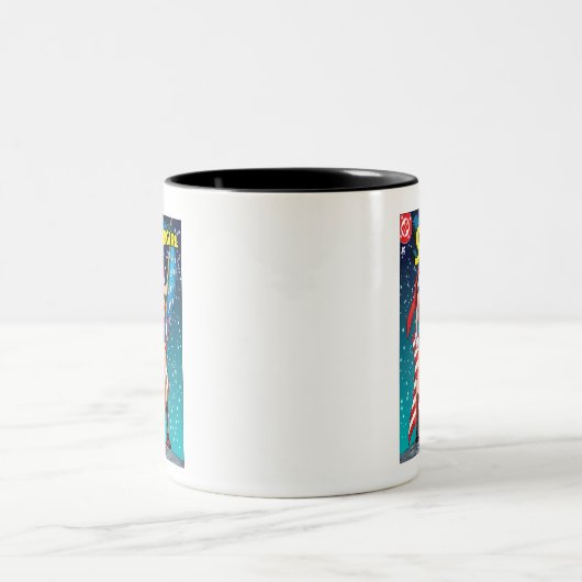 Supergirl Tweekleurige Koffiemok (Center)