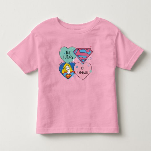 Supergirl uit deze wereldgrafische weergave kinder shirts (Voorkant)