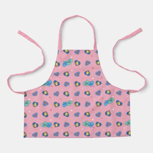 Supergirl uit deze wereldgrafische weergave schort (Voorkant)