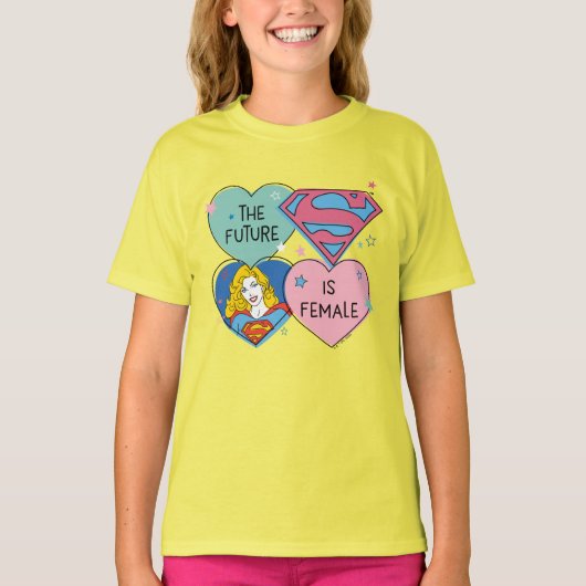 Supergirl uit deze wereldgrafische weergave t-shirt (Voorkant)