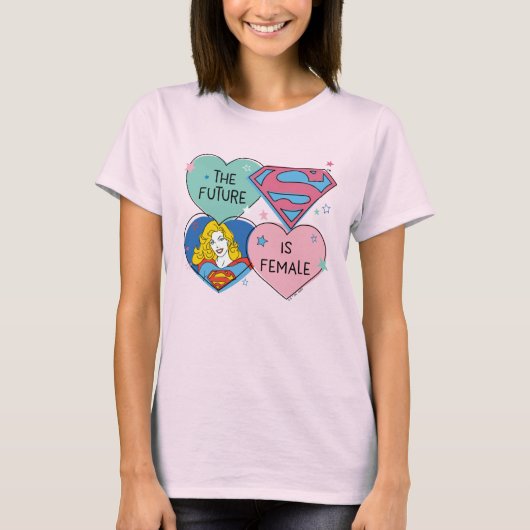Supergirl uit deze wereldgrafische weergave t-shirt (Voorkant)