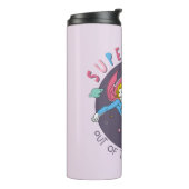 Supergirl uit deze wereldgrafische weergave thermosbeker (Gedraaid links)