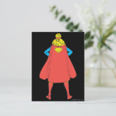 Supergirl Uitzicht Briefkaart (Staand voorkant)