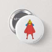 Supergirl Uitzicht Ronde Button 5,7 Cm (Voorkant /achterkant)