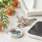 Supergirl, verf en morsen sleutelhanger (Zijkant)