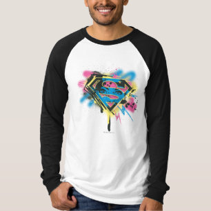 Supergirl, verf en morsen t-shirt
