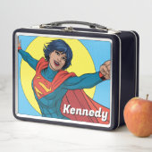 Supergirl Vliegen in Blauw Pak (In situ)