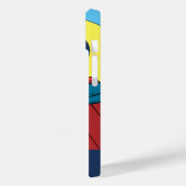 Supergirl Vliegen in Blauw Pak Case-Mate iPhone Case (Achterkant / Links)