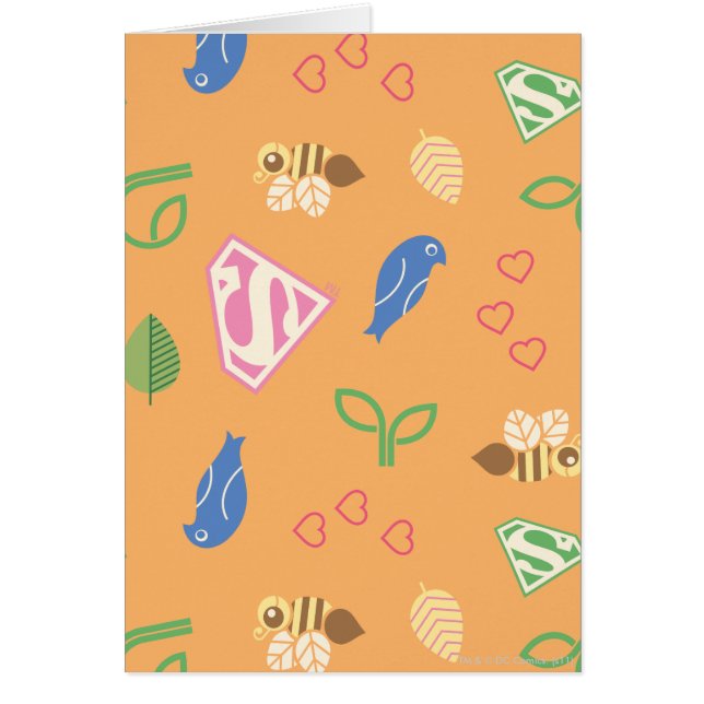 Supergirl vogels en bijen Sinaasappel (Voorkant)