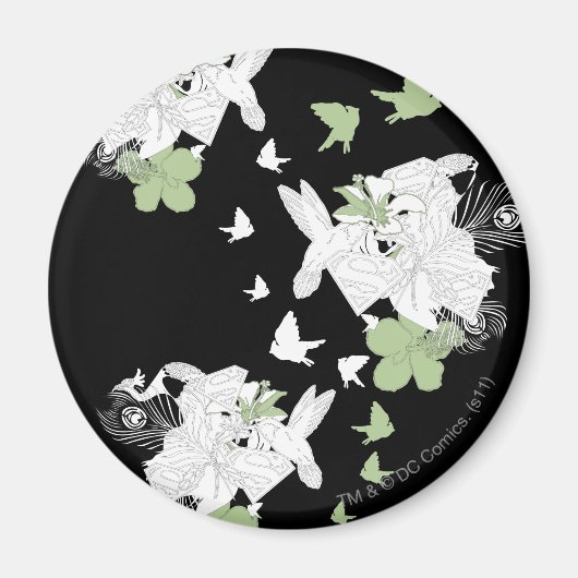 Supergirl vogels en veren magneet (Voorkant)