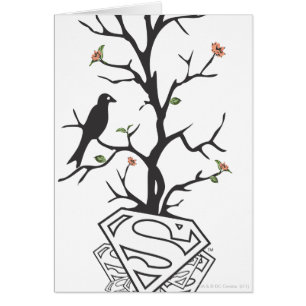 Supergirl vogels in de boom