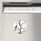 Supergirl vogels in de boom magneet (Insitu (Vaatwasser))