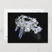 Supergirl Volledig Geweldige Briefkaart (Voorkant / Achterkant)