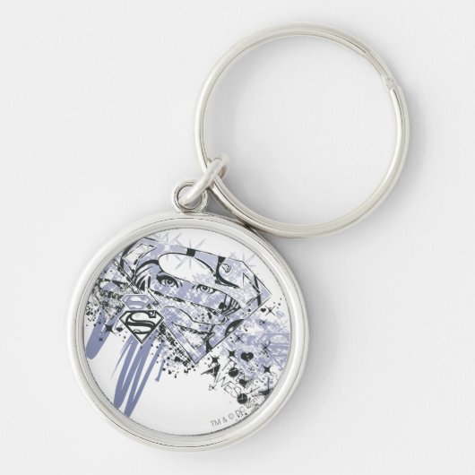 Supergirl Volledig Geweldige Sleutelhanger (Voorkant)