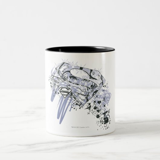 Supergirl Volledig Geweldige Tweekleurige Koffiemok (Center)