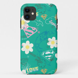 Supergirl voor het Vredespatroon iPhone 11 Hoesje
