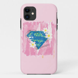 Supergirl voor Vredesroze Case-Mate iPhone Case