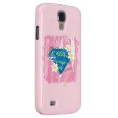 Supergirl voor Vredesroze Case-Mate Samsung Galaxy Hoesje (Back/Rechts)