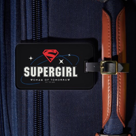 Supergirl Vrouw van Morgen Bagagelabel (Voorkant Insitu 4)