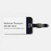 Supergirl Vrouw van Morgen Bagagelabel (Achterkant horizontaal)