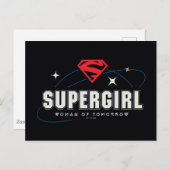 Supergirl Vrouw van Morgen Briefkaart (Voorkant / Achterkant)