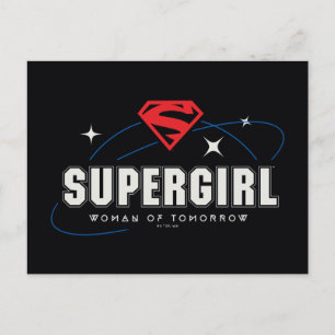 Supergirl Vrouw van Morgen Briefkaart