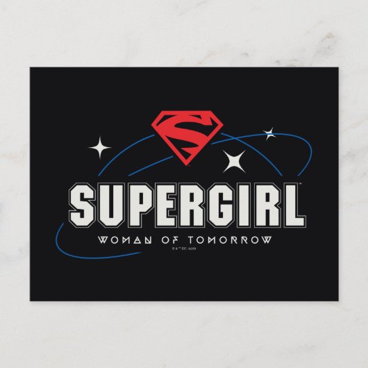Supergirl Vrouw van Morgen Briefkaart (Voorkant)