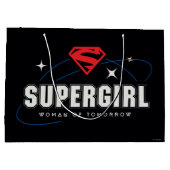 Supergirl Vrouw van Morgen Groot Cadeauzakje (Achterkant)