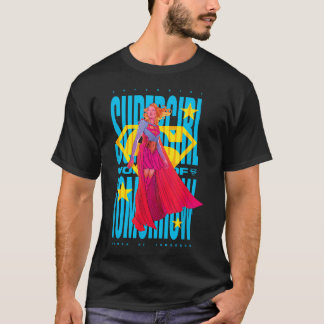 Supergirl Vrouw Van Morgen Kleur T-shirt