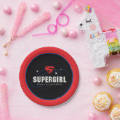 Supergirl Vrouw van Morgen Papieren Bordje (Feest)
