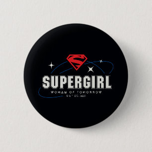 Supergirl Vrouw van Morgen Ronde Button 5,7 Cm