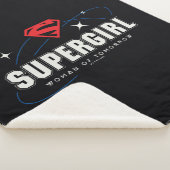 Supergirl Vrouw van Morgen Sherpa Deken (3/4)