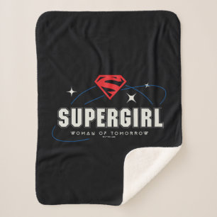 Supergirl Vrouw van Morgen Sherpa Deken