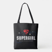 Supergirl Vrouw van Morgen Tote Bag (Achterkant)