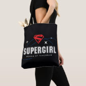 Supergirl Vrouw van Morgen Tote Bag (Dichtbij)
