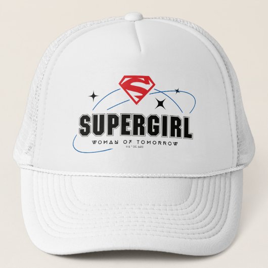 Supergirl Vrouw van Morgen Trucker Pet (Voorkant)