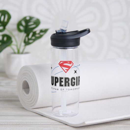 Supergirl Vrouw van Morgen Waterfles (Links)