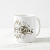 Supergirl Wat is een meisje dat bruin moet doen Koffiemok (Voorkant rechts)