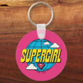 Supergirl wereldwijde pop grafisch sleutelhanger (Voorkant)