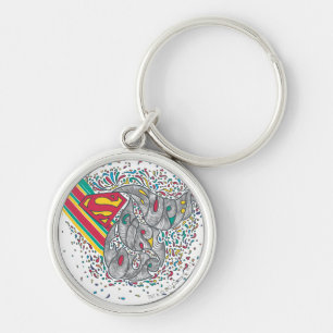Supergirl Willekeurige Wereld 2 Sleutelhanger