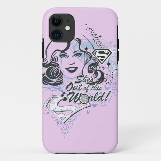 Supergirl, ze is uit deze wereld. Case-Mate iPhone case (Achterkant)