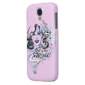 Supergirl, ze is uit deze wereld. Case-Mate samsung galaxy hoesje (Achterkant Links)