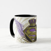 Supergirl Zebra Print Mok (Voorkant links)