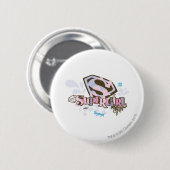 Supergirl Zo Fabulous 1 Ronde Button 5,7 Cm (Voorkant /achterkant)